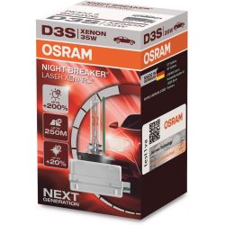 1x OSRAM XENARC NIGHT BREAKER LASER D3S HID Lámpara de descarga de bombilla de xenón, 66340XNL