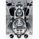 Full LED ADAPTIVE headlight Harley Davidson V-ROD from 2002 - CHROME - 60W - 3450Lms