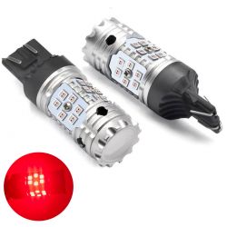 2x bombillas W21 / 5W Epistar LED rojo v2.0 30 - CANbus rendimiento - xe