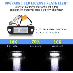Pack LED modules rear plate Mercedes ML W164, GL, Class R W251 Replaces A2518200166