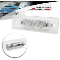 Pack LED rear plate porsche boxster cayman 911 & 968 - white 6000k