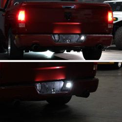 Pack back plate modules led dodge ram 1500 2500 3500 2003 to 2015