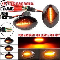 DYNAMIC PARKING LED smoke repeaters turn signals Fiat 500