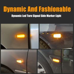 Flashing Repeaters Smoked LED DYNAMIC SCROLLING Peugeot 106, 306, 406, 806 Expert Partner