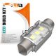 LAMPADINA C5W C7W 3 LED Super Lumen 350Lms - CANBUS - XENLED - DORATA - 12Vdc - 36mm