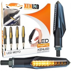 Sequential LED indicators for Harley Davidson FLHRC Road King Classic- Dynamic LED