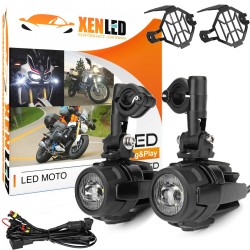 LED-Nebelscheinwerfer und große Reichweite für MOTO GUZZI Sport 1200 ABS - 01/07-12/07 - 40W BW001