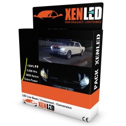 Feux de croisement LED Lincoln MKX - kit ampoules LED Haute Puissance