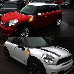 R60 Countryman and R61 Paceman dynamic mirror repeaters - Clear Version