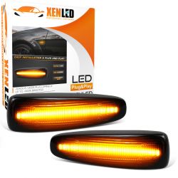 Mitsubishi LED side repeaters for Lancer 8, Evolution X, Outlander Sport and Mirage - Smoked version