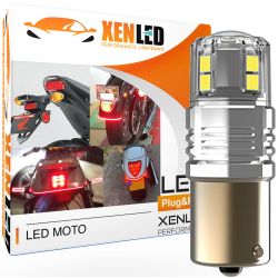 Ampoule LED feu arrière / feu stop pour MOTO GUZZI Bellagio 940 Aquila Nera - 02/10-12/13 - XENLED