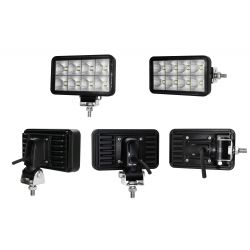 Spotlight LED rectangle 40w 4x6 "wide beam motorcycle scooter