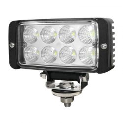 Spotlight LED rectangle 24w 4x6 "wide beam motorcycle scooter