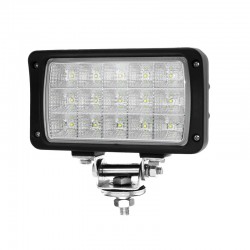 Spotlight LED rectangle 45w 4x6 "wide beam motorcycle scooter