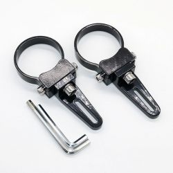 adjustable fastening supports for tube 37 to 39mm - LED bar and spot LED